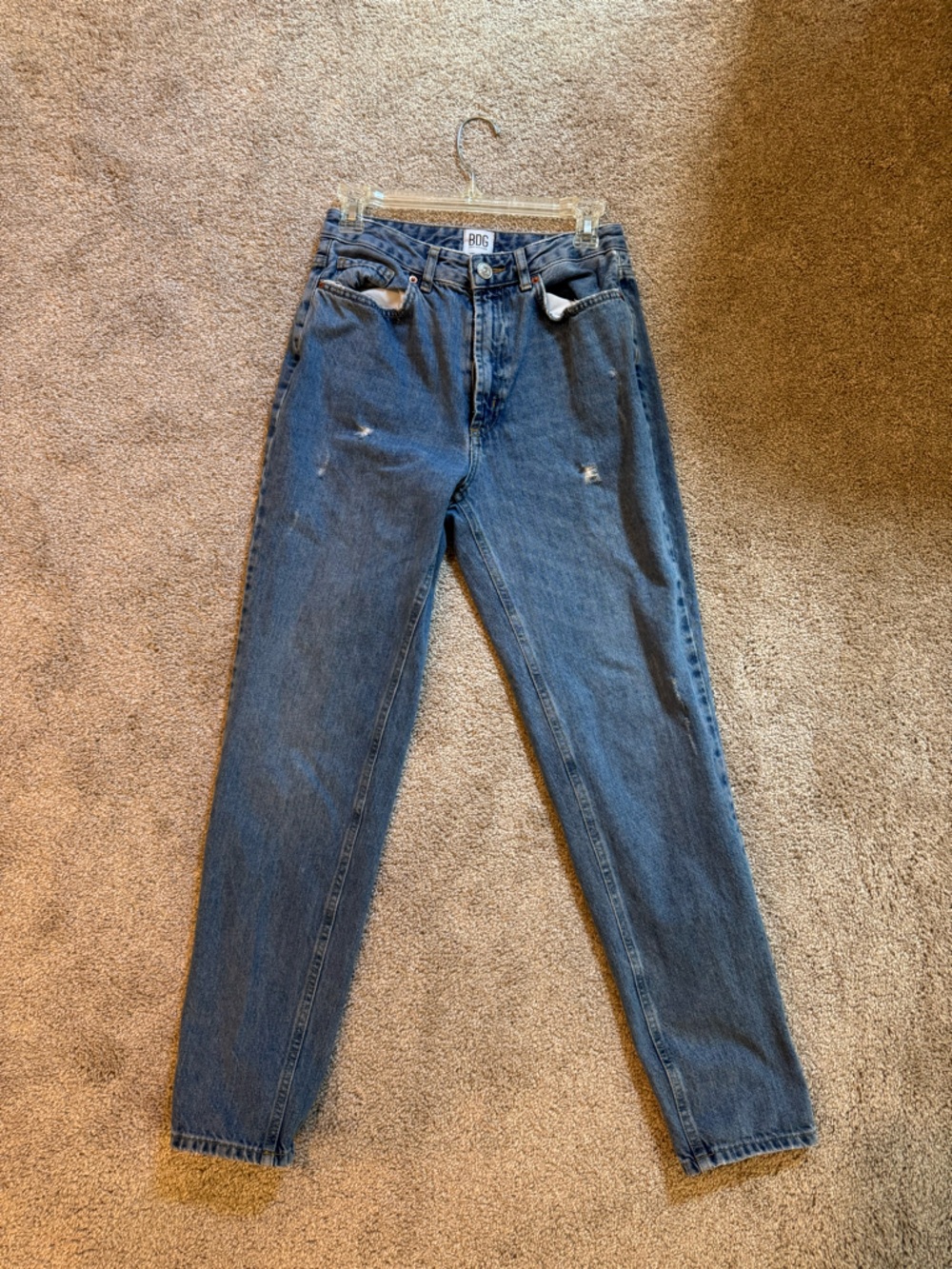 BDG Blue Denim High-Rise Jeans